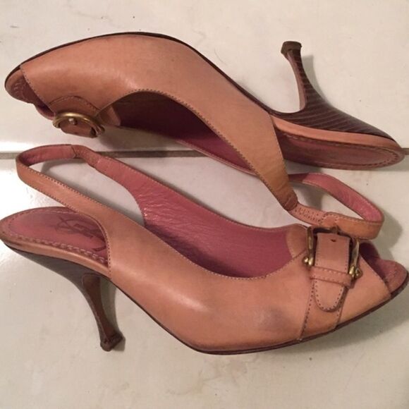 YSL Slingbacks  - Picture 2 of 4